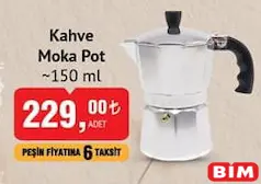 KAHVE MOKA POT 150 ML